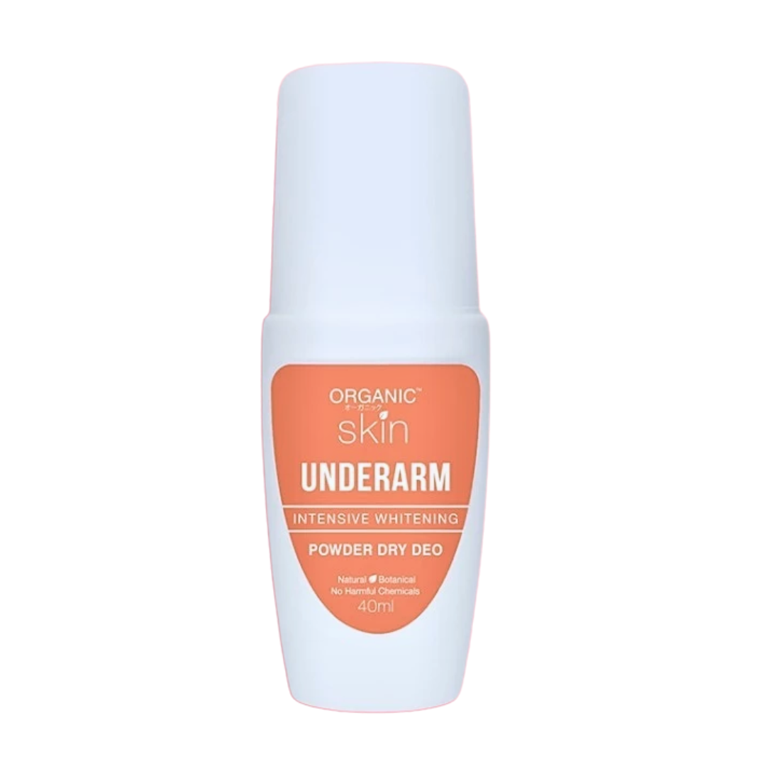 Organic, Skin Japan Intensive Whitening Underarm Powder Dry Deodorant 40ml Organic, Skin Japan Intensive Whitening Underarm Powder Dry Deodorant 40ml